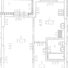 1-к квартира | 38.20 м² | 6 - 15 эт. 41