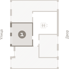 40.00 м² | 4 - 7 эт. 01