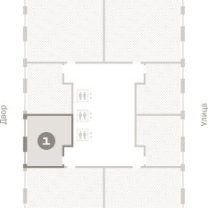 36.00 м² | 7 - 25 эт. 01