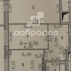 2-к квартира | 53.90 м² | 16 - 19 эт. 120