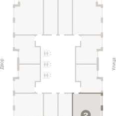 59.00 м² | 20 - 25 эт. 01