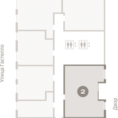 72.00 м² | 10 - 16 эт. 10