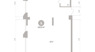 110.00 м² | 6 - 25 эт.