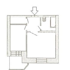 1-к квартира | 29.30 м² | 7 - 9 эт. 41