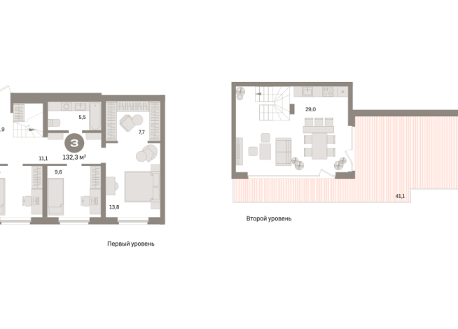 132.00 м² | 7 - 7 эт.