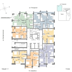 73.00 м² | 5 - 25 эт. 00