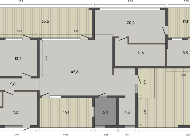 276.10 м²