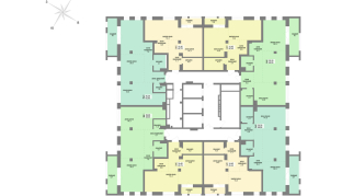 45.90 м² | 7 - 30 эт.