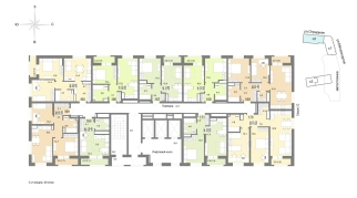 55.00 м² | 20 - 26 эт.