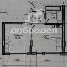 1-к квартира | 42.00 м² | 11 - 35 эт. 50