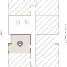 50.00 м² | 13 - 17 эт. 01