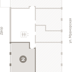 64.00 м² | 2 - 8 эт. 01