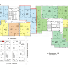3-к квартира | 82.50 м² | 12 - 13 эт. 90