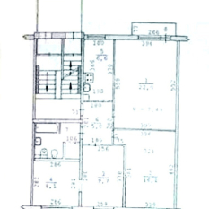 4-к квартира | 73.40 м² | 1 - 5 эт. 50