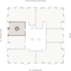 49.00 м² | 18 - 24 эт. 01