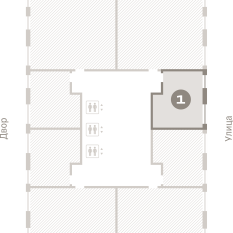 36.00 м² | 7 - 25 эт. 01