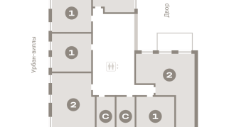 75.00 м² | 2 - 7 эт.