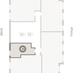 30.00 м² | 14 - 16 эт. 01