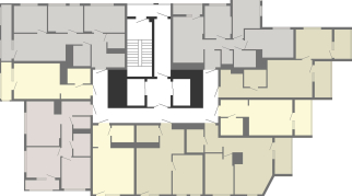 27.90 м² | 3 - 19 эт.
