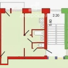 1-к квартира | 32.00 м² | 2 - 5 эт. 20