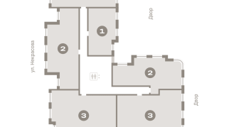 81.00 м² | 6 - 9 эт.