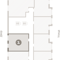 52.00 м² | 14 - 16 эт. 01