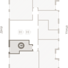 30.00 м² | 11 - 16 эт. 01