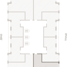 70.00 м² | 22 - 25 эт. 01