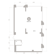 110.00 м² | 6 - 21 эт. 01