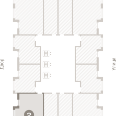 61.00 м² | 15 - 25 эт. 01