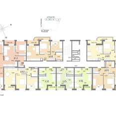 77.00 м² | 8 - 22 эт. 00