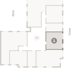 42.00 м² | 4 - 9 эт. 01