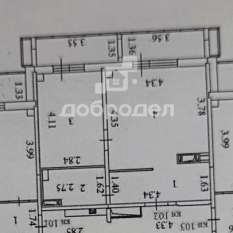 1-к квартира | 40.10 м² | 4 - 18 эт. 80