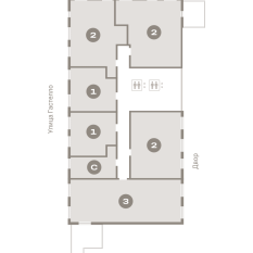 125.00 м² | 9 - 16 эт. 00