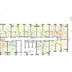 54.00 м² | 18 - 26 эт. 00