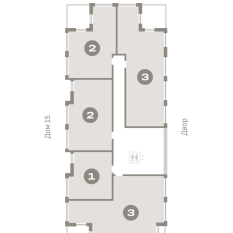 59.00 м² | 6 - 6 эт. 00