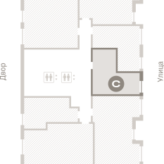 34.00 м² | 11 - 16 эт. 01