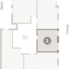 39.00 м² | 3 - 7 эт. 01