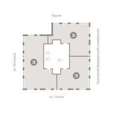 238.00 м² | 18 - 21 эт. 01