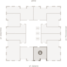 38.00 м² | 4 - 24 эт. 10