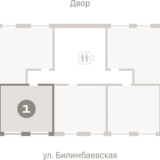 37.00 м² | 4 - 7 эт. 01
