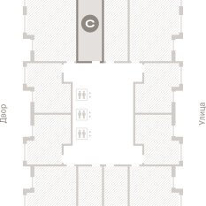 33.00 м² | 15 - 25 эт. 01
