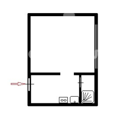 1-к квартира | 18.10 м² | 5 - 6 эт. 30